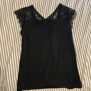 Black Lacey top